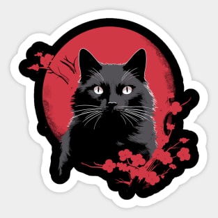 Cottagecore Goth Kawaii Anime Cat Gifts Men Girls Womens Cat Sticker